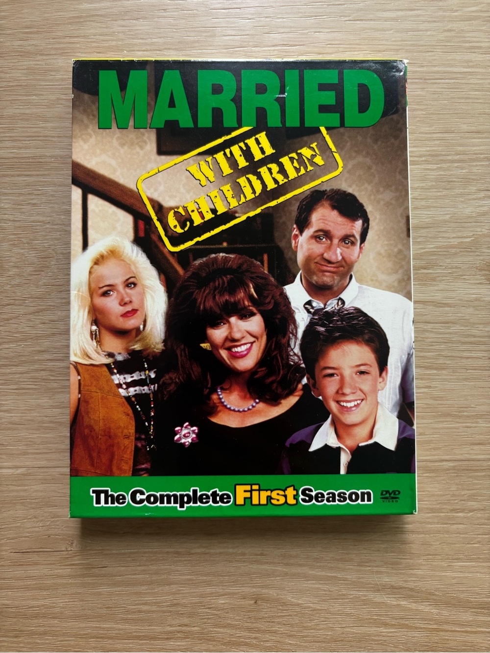 Married... with Children: The Complete First Season DVD - Green Cover